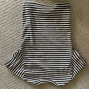 Urban Outfitters Black and White Striped Tee